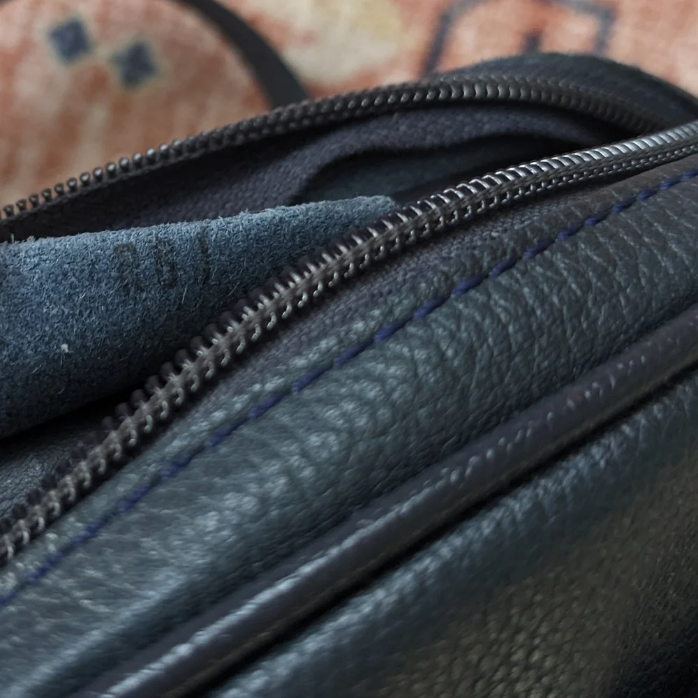 Longchamp Navy Blue Crossbody Bag